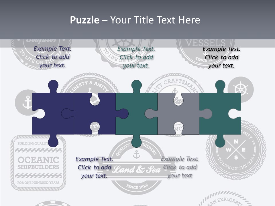 Ocean Quality Symbol PowerPoint Template