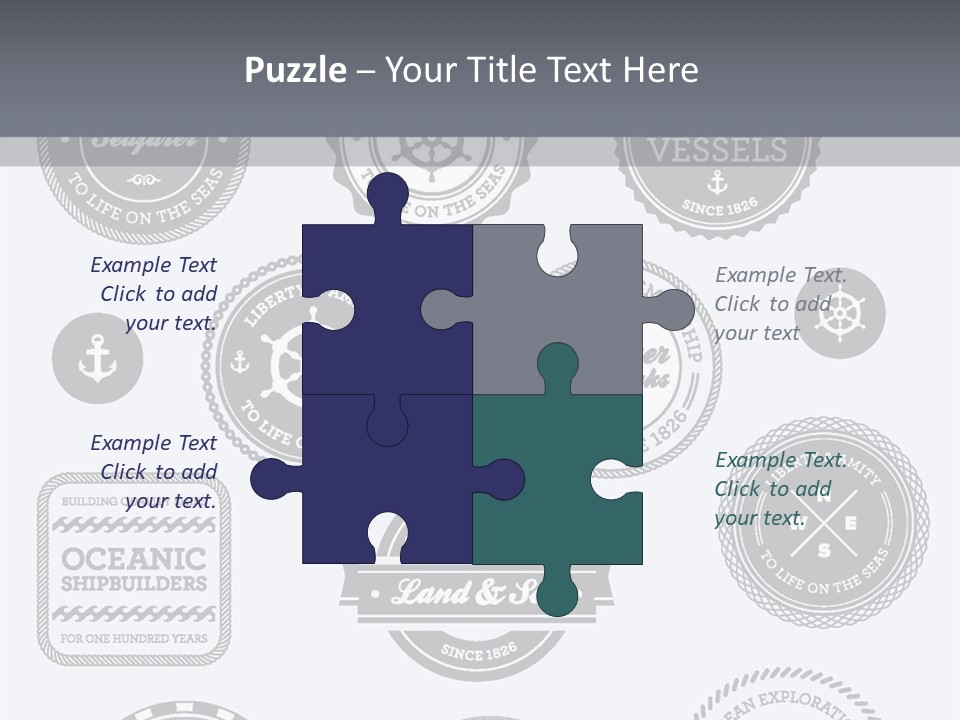 Ocean Quality Symbol PowerPoint Template