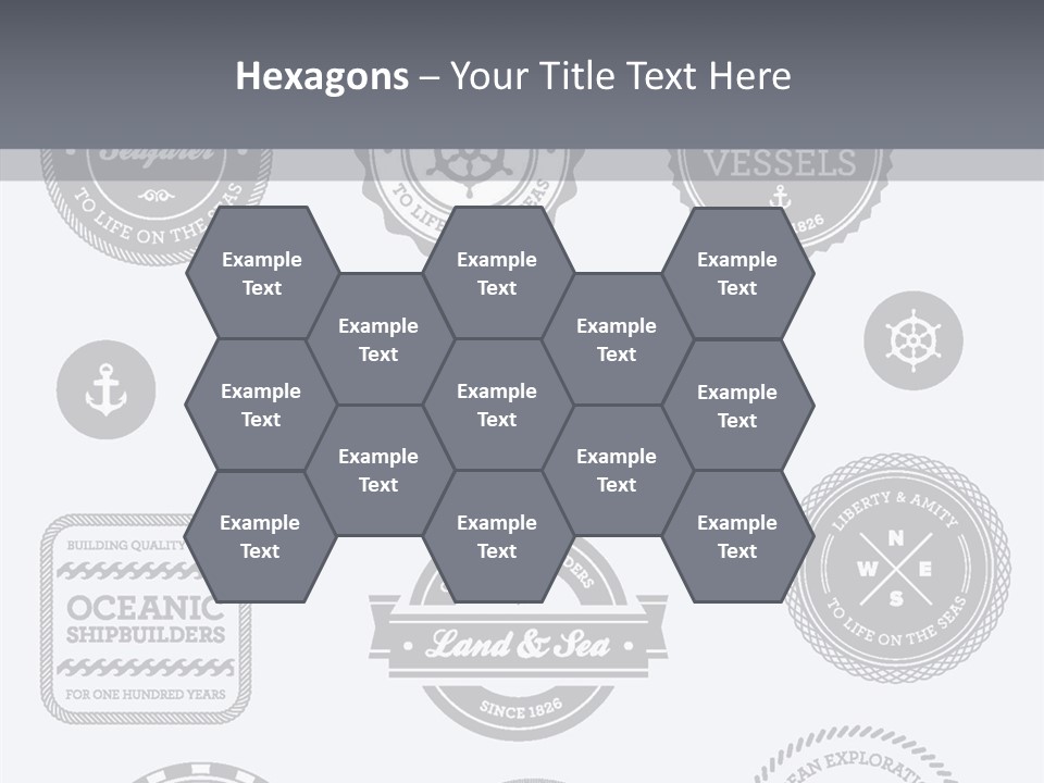 Ocean Quality Symbol PowerPoint Template