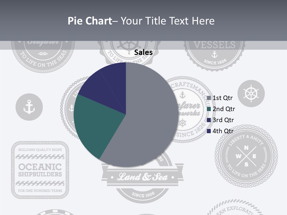 Ocean Quality Symbol PowerPoint Template