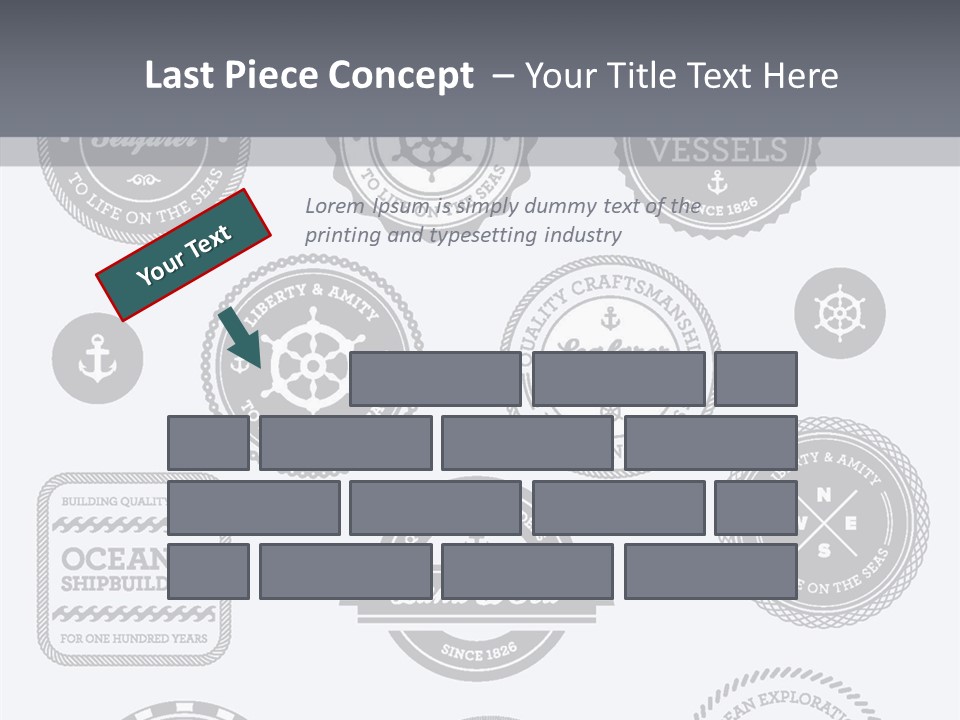 Ocean Quality Symbol PowerPoint Template