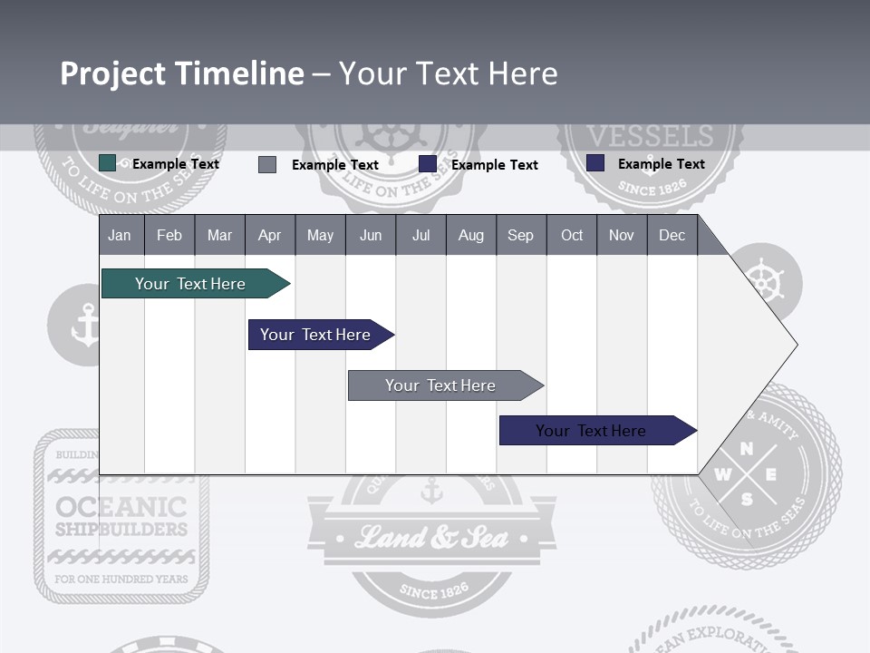 Ocean Quality Symbol PowerPoint Template