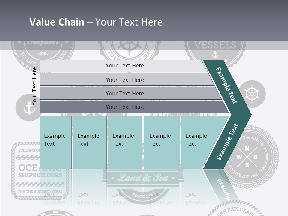 Ocean Quality Symbol PowerPoint Template