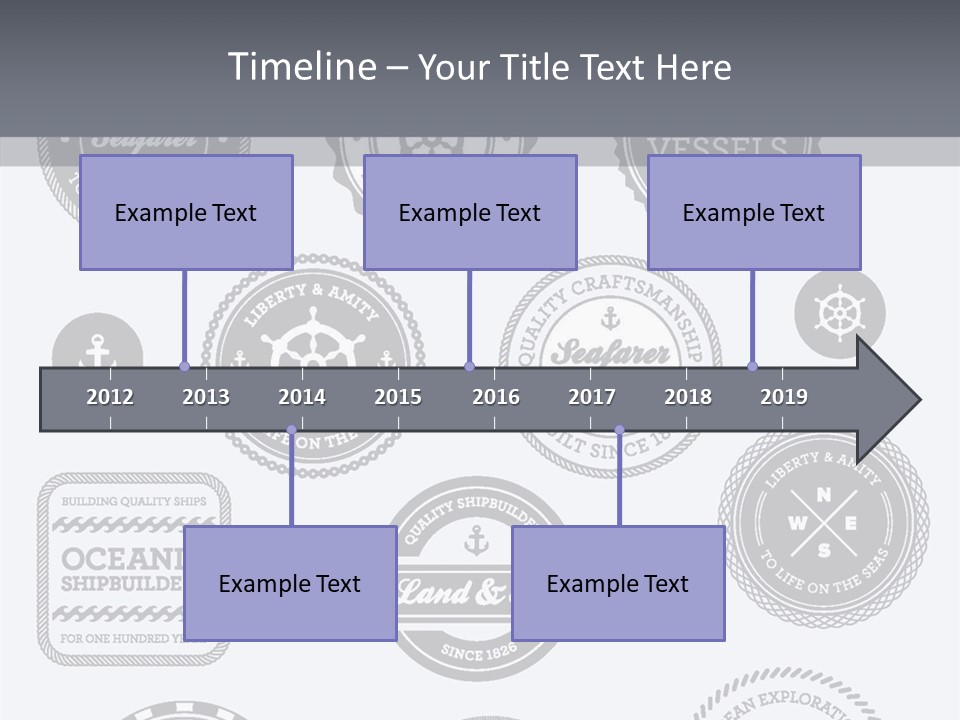 Ocean Quality Symbol PowerPoint Template