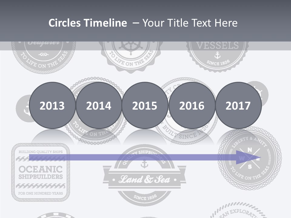 Ocean Quality Symbol PowerPoint Template