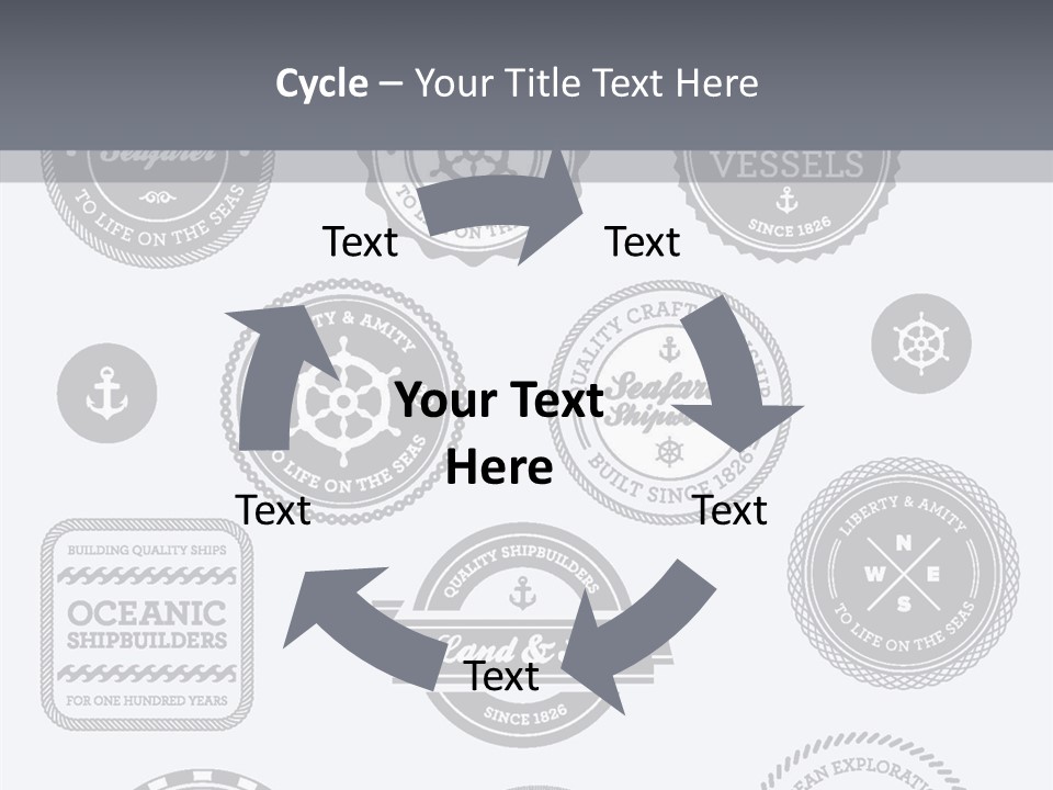 Ocean Quality Symbol PowerPoint Template