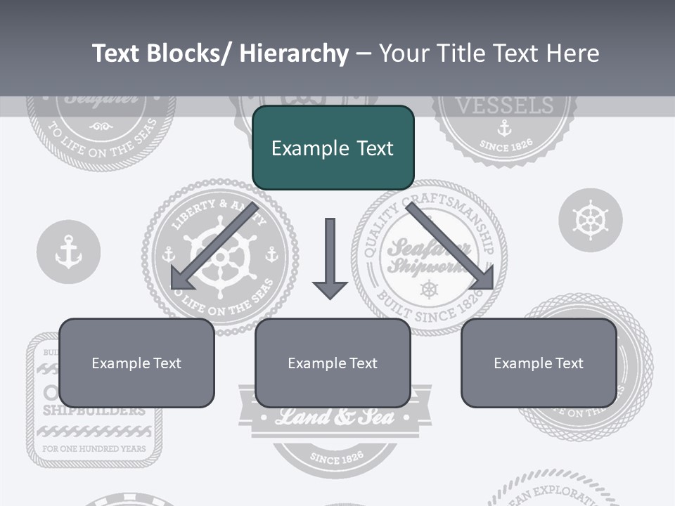Ocean Quality Symbol PowerPoint Template