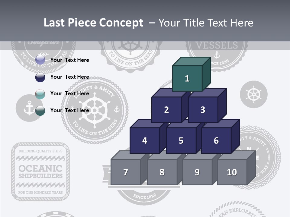 Ocean Quality Symbol PowerPoint Template