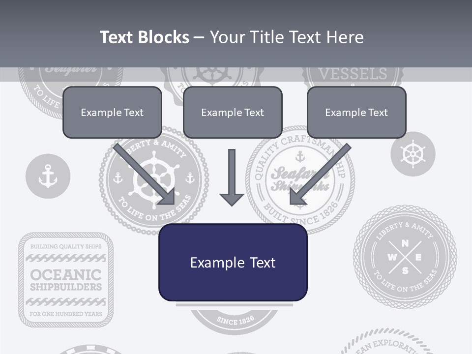 Ocean Quality Symbol PowerPoint Template