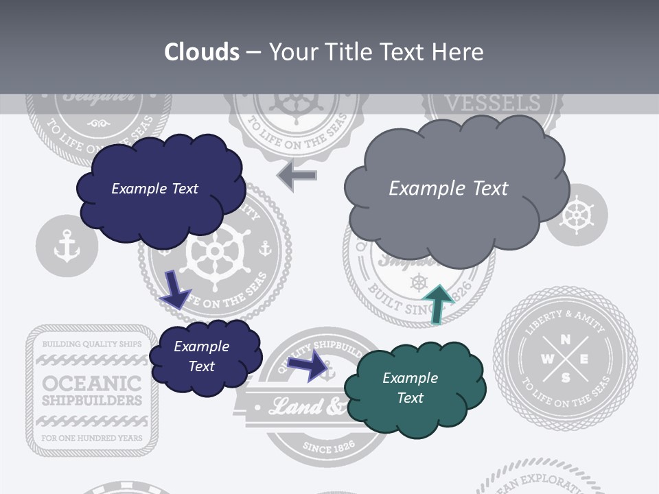 Ocean Quality Symbol PowerPoint Template