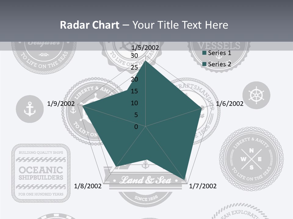Ocean Quality Symbol PowerPoint Template