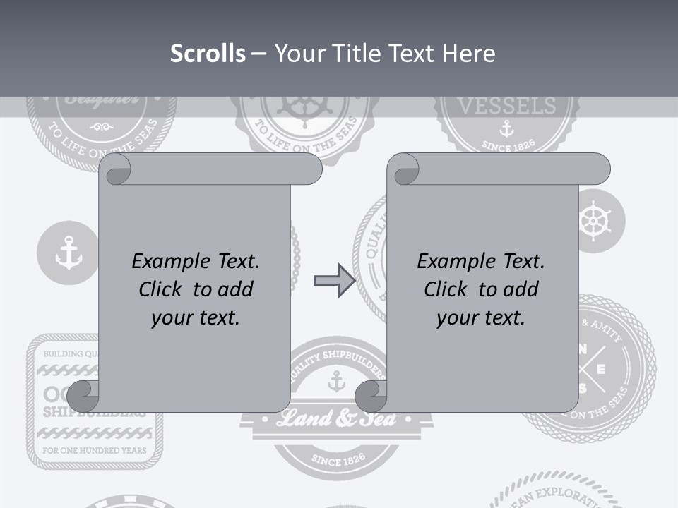 Ocean Quality Symbol PowerPoint Template