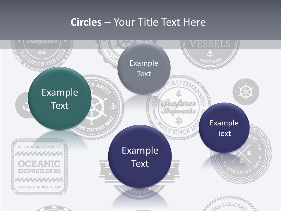 Ocean Quality Symbol PowerPoint Template