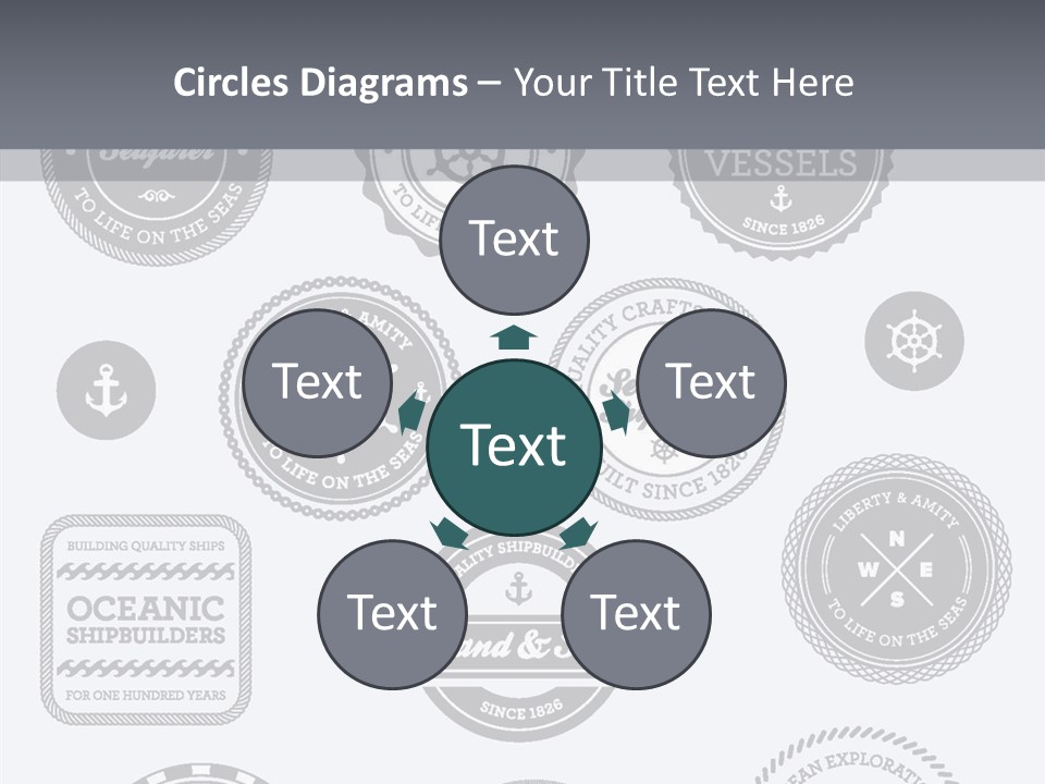 Ocean Quality Symbol PowerPoint Template