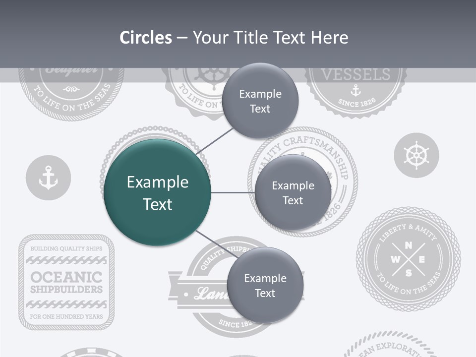 Ocean Quality Symbol PowerPoint Template