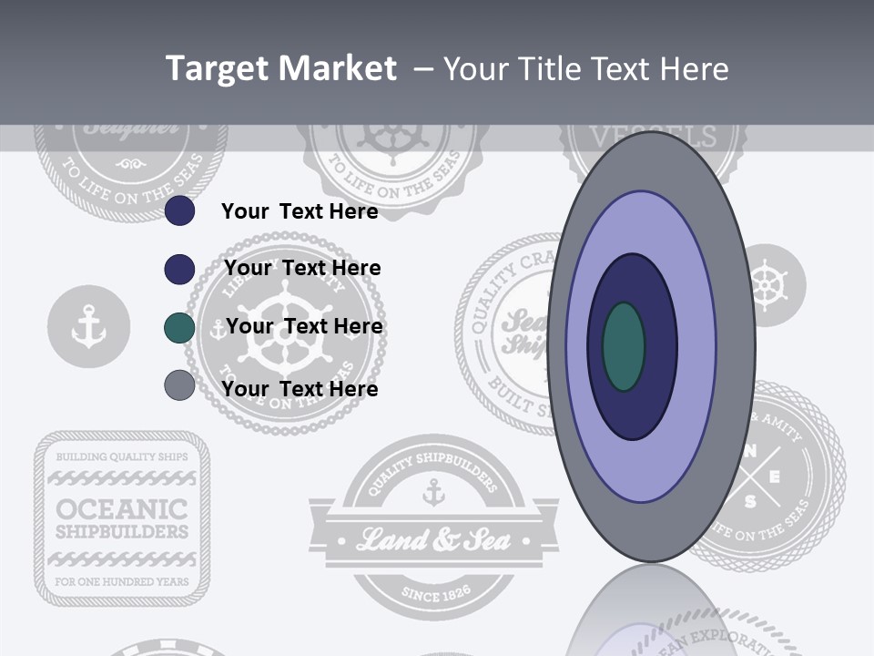 Ocean Quality Symbol PowerPoint Template