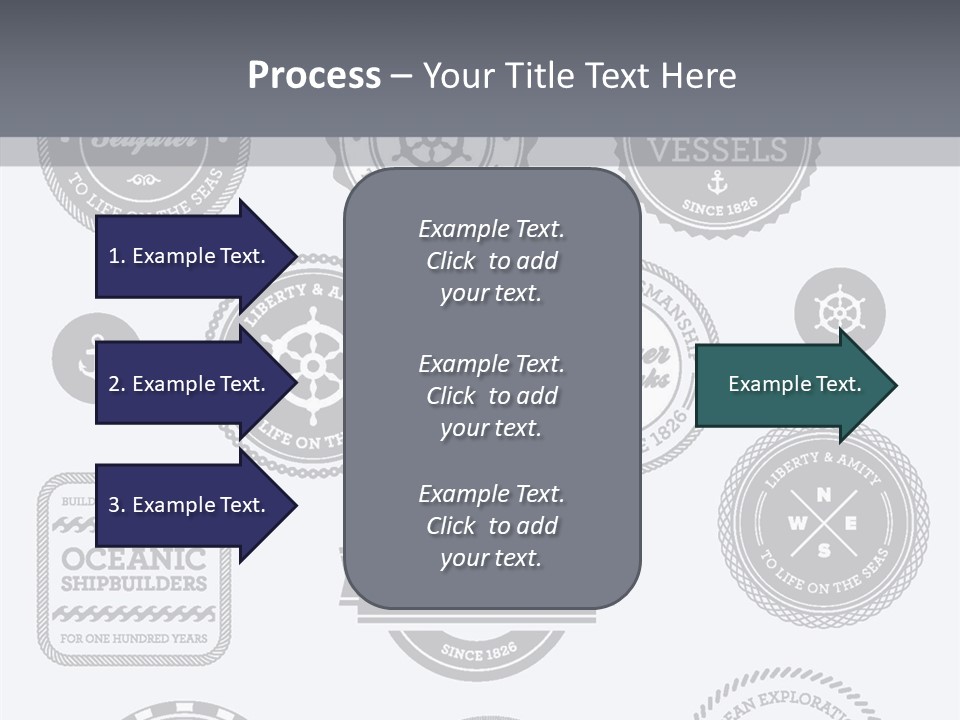 Ocean Quality Symbol PowerPoint Template