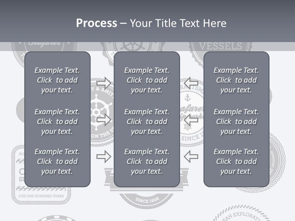 Ocean Quality Symbol PowerPoint Template