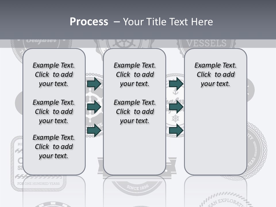 Ocean Quality Symbol PowerPoint Template