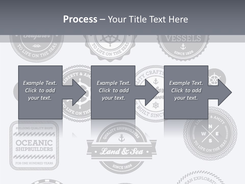 Ocean Quality Symbol PowerPoint Template