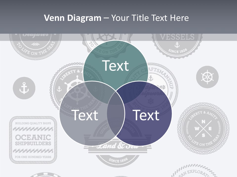 Ocean Quality Symbol PowerPoint Template