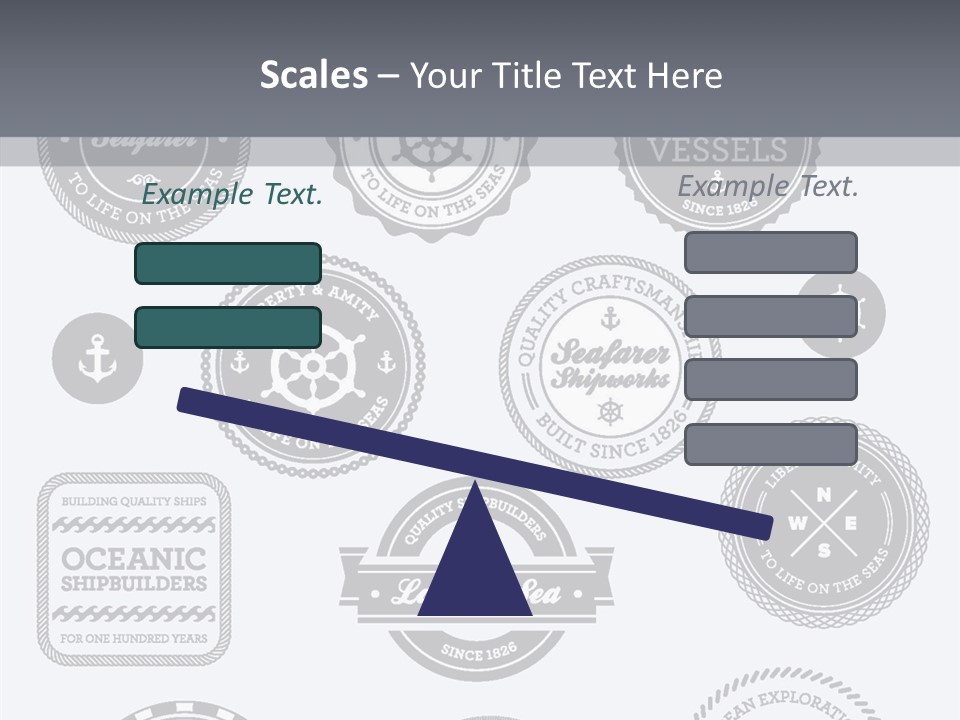 Ocean Quality Symbol PowerPoint Template