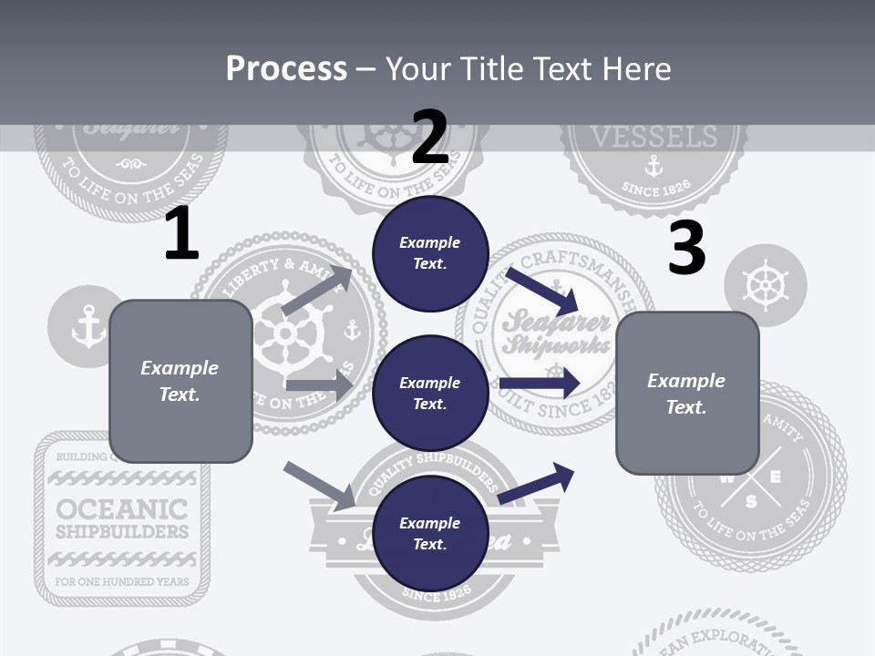 Ocean Quality Symbol PowerPoint Template