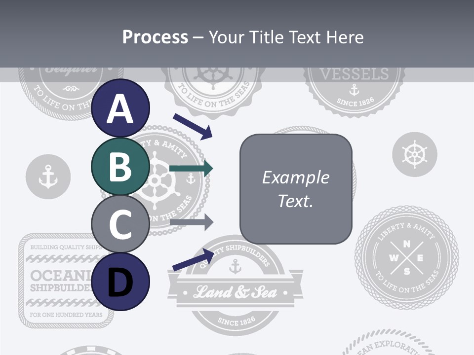 Ocean Quality Symbol PowerPoint Template