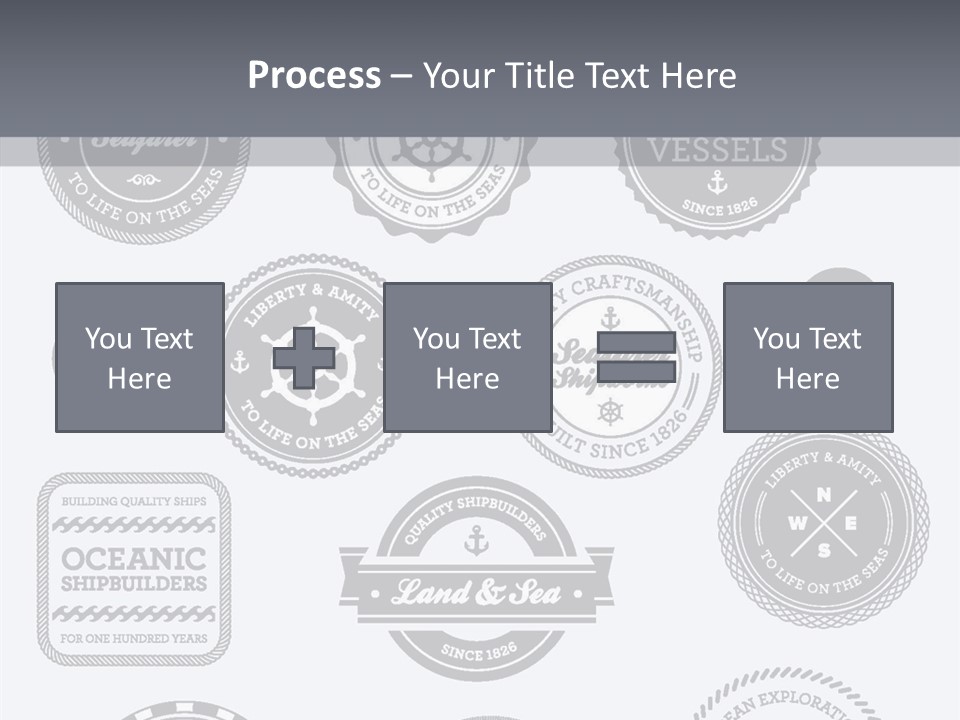 Ocean Quality Symbol PowerPoint Template