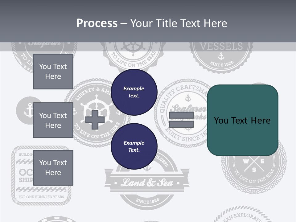 Ocean Quality Symbol PowerPoint Template