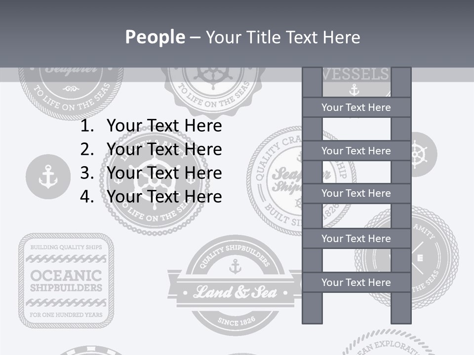 Ocean Quality Symbol PowerPoint Template