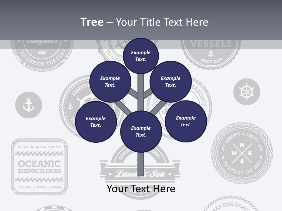 Ocean Quality Symbol PowerPoint Template