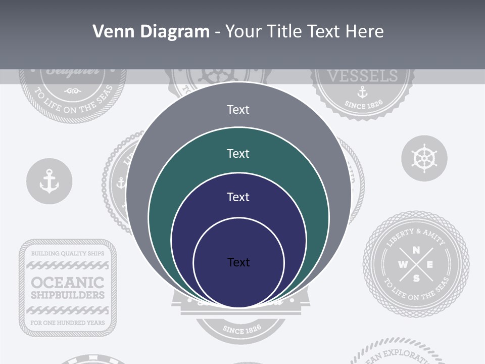 Ocean Quality Symbol PowerPoint Template