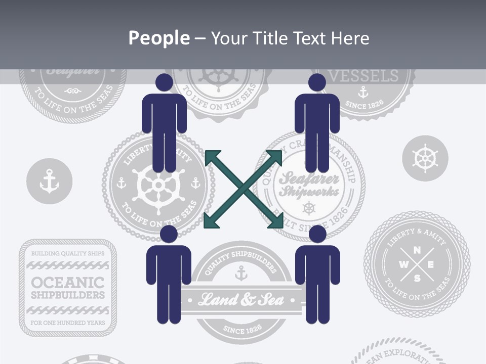 Ocean Quality Symbol PowerPoint Template