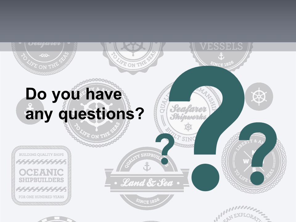 Ocean Quality Symbol PowerPoint Template