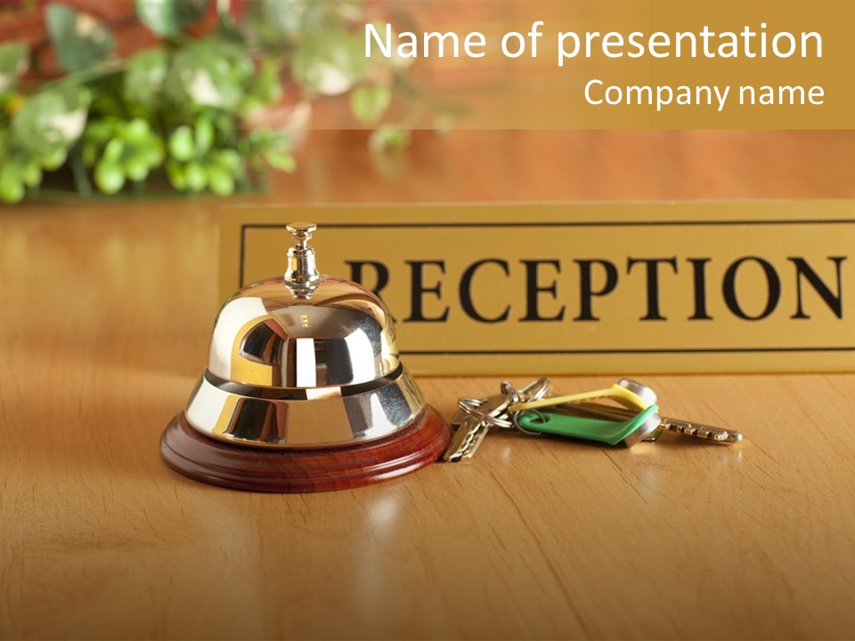 Motel Vintage Tone PowerPoint Template