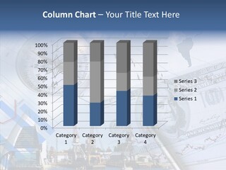 A Compass, Money, And A Pen On Top Of A Map PowerPoint Template