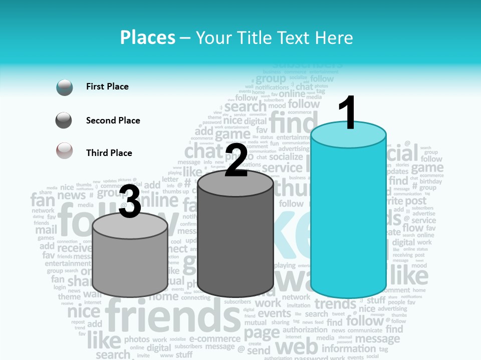 Community Communication Well PowerPoint Template