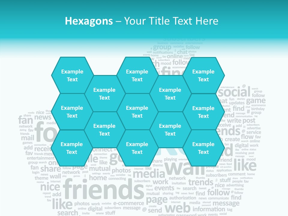 Community Communication Well PowerPoint Template