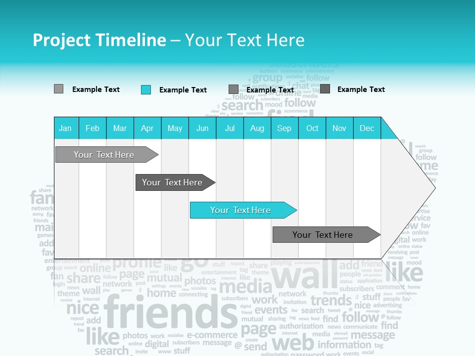 Community Communication Well PowerPoint Template