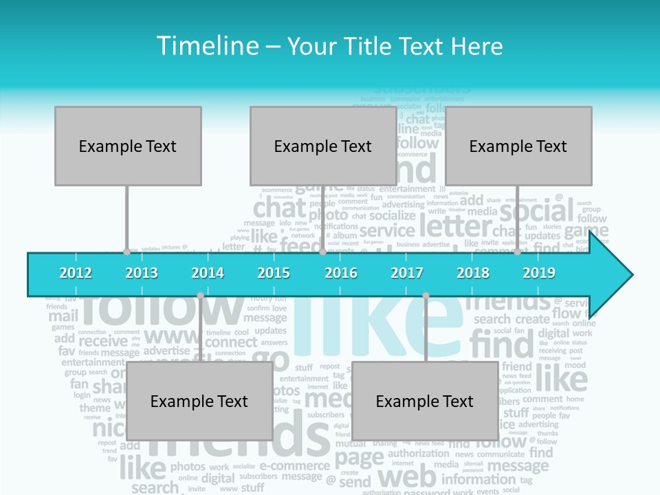 Community Communication Well PowerPoint Template