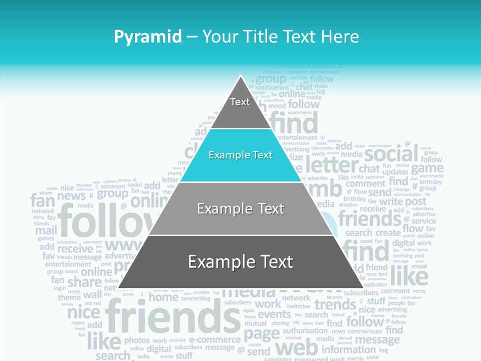 Community Communication Well PowerPoint Template