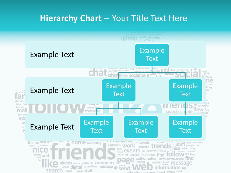 Community Communication Well PowerPoint Template