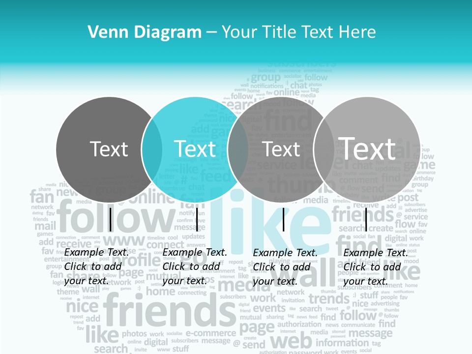Community Communication Well PowerPoint Template