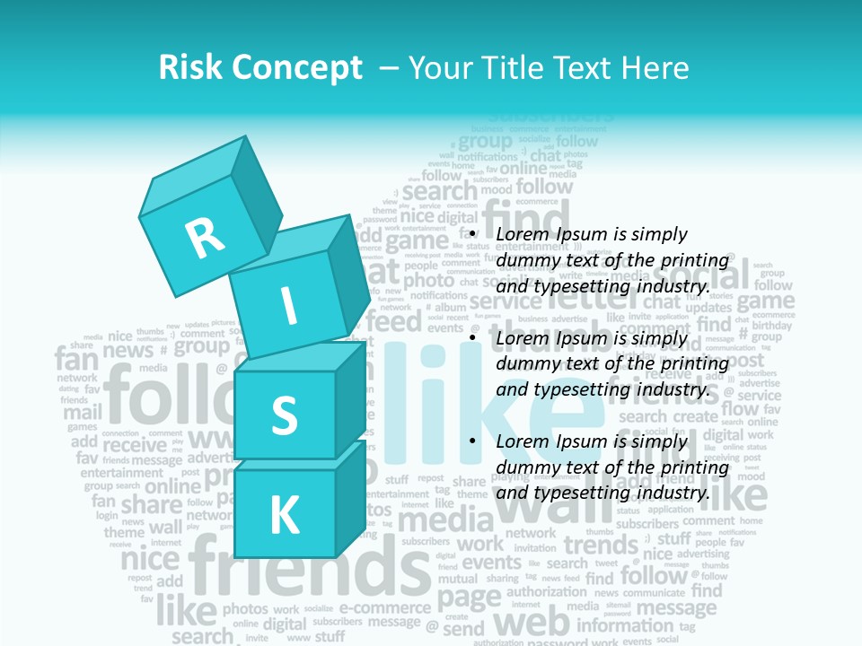 Community Communication Well PowerPoint Template