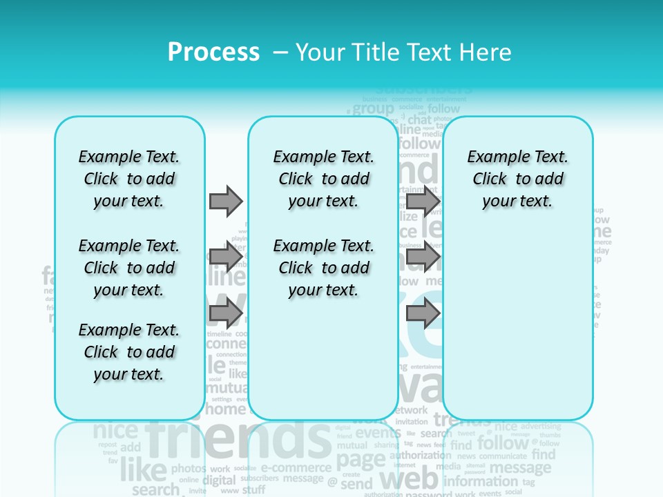 Community Communication Well PowerPoint Template