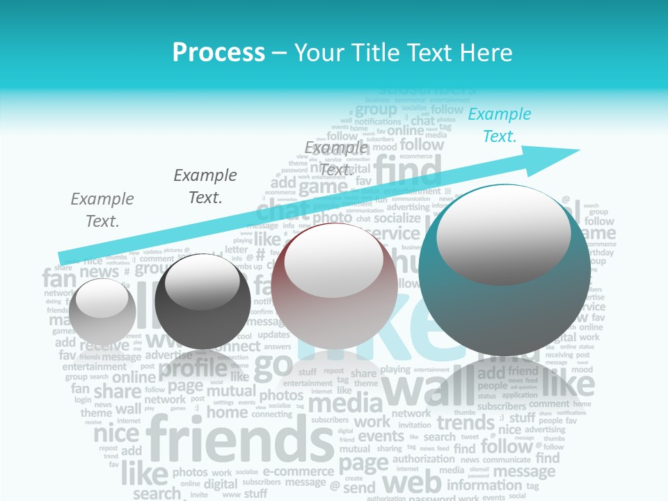 Community Communication Well PowerPoint Template