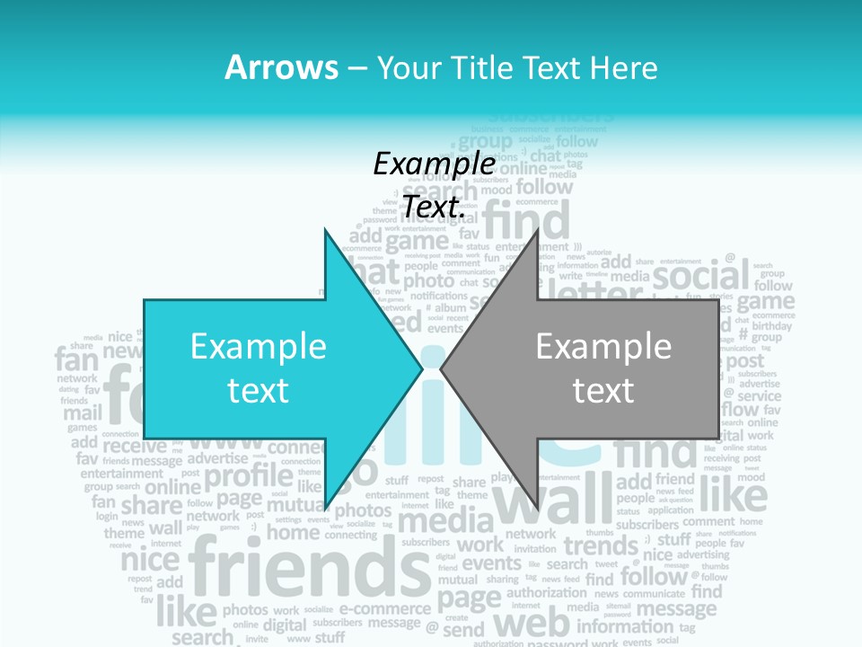 Community Communication Well PowerPoint Template