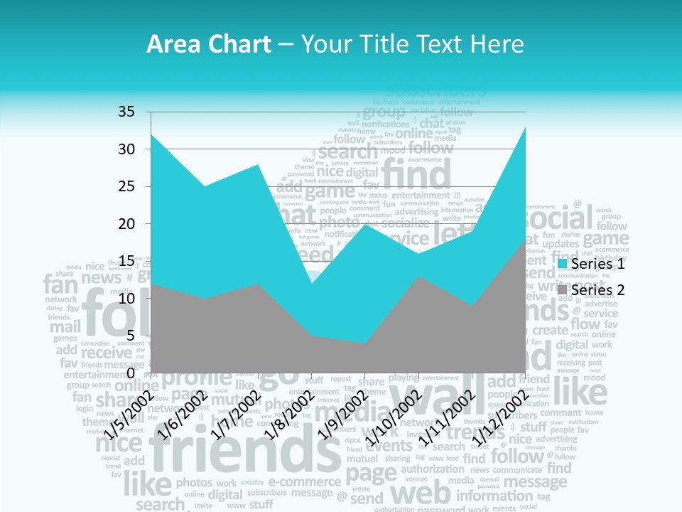 Community Communication Well PowerPoint Template