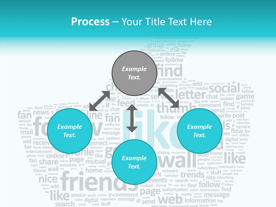 Community Communication Well PowerPoint Template